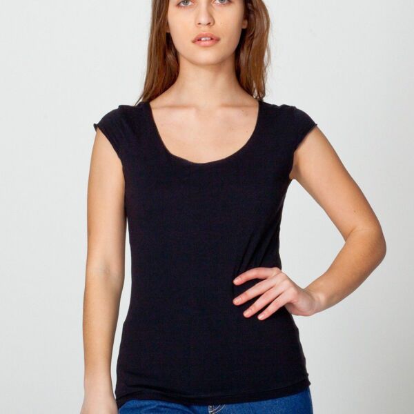 6322 Sheer Jersey 2 Sided Top Thumbnail