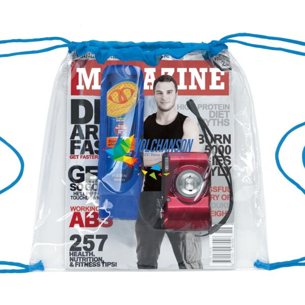 Good Value™ Clear Game Drawstring Backpack Thumbnail