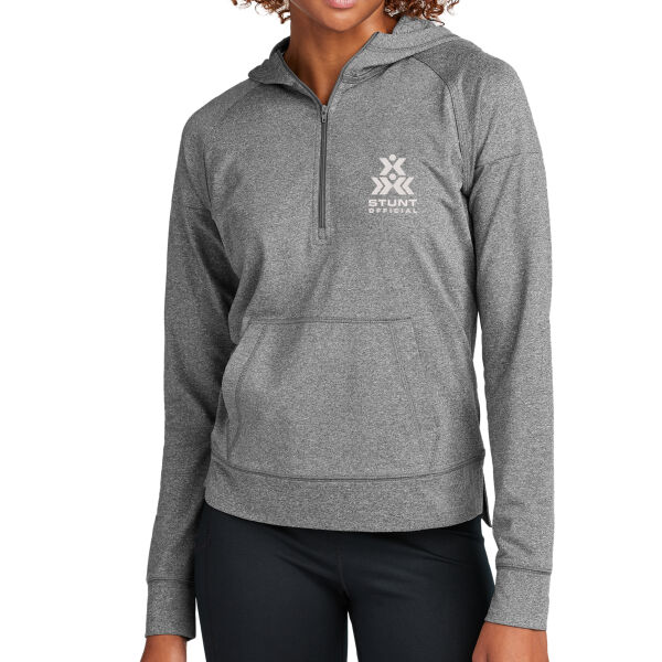 Stunt Official - Women's Sport Wick ® Stretch 1/2 Zip Hoodie Thumbnail