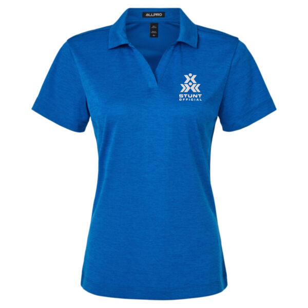 Stunt Official - Women's Pro-Lock Performance Mélange Polo Thumbnail