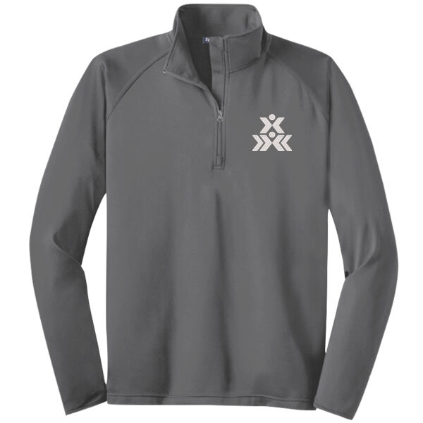   - Tall Sport Wick ® Stretch 1/4 Zip Pullover Thumbnail