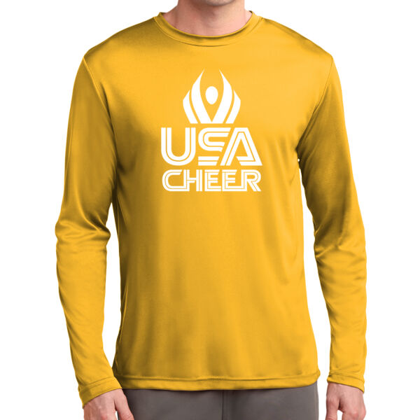 USA Cheer - Long Sleeve PosiCharge ® Competitor Tee Thumbnail