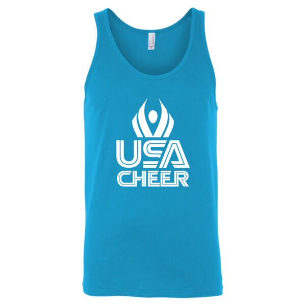 USA Cheer - Unisex Heather CVC Tank Thumbnail