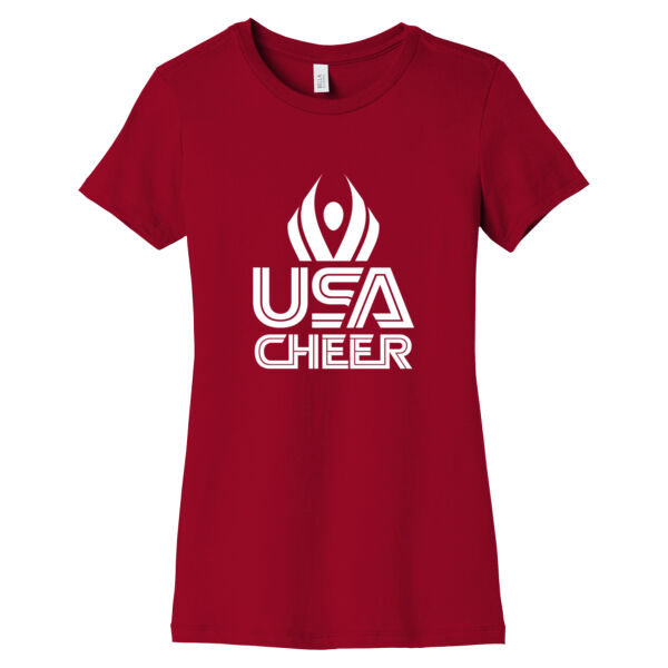 USA Cheer - Women's Slim Fit Tee Thumbnail