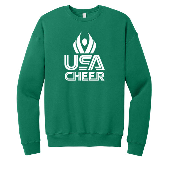 USA Cheer - Unisex Sponge Fleece Drop Shoulder Sweatshirt Thumbnail