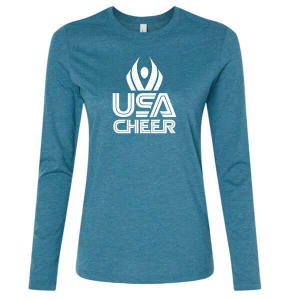 USA Cheer - Women’s Jersey Long Sleeve Tee Thumbnail