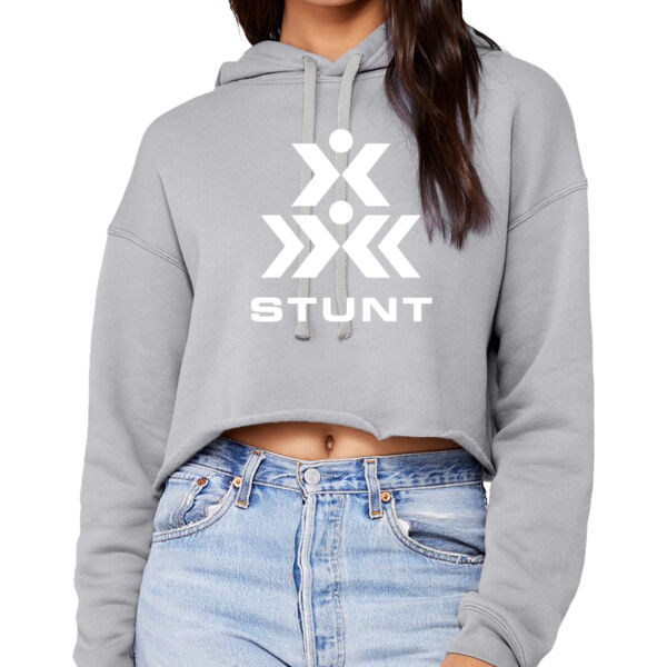 Stunt - Women's Sponge Fleece Cropped Fleece Hoodie Thumbnail