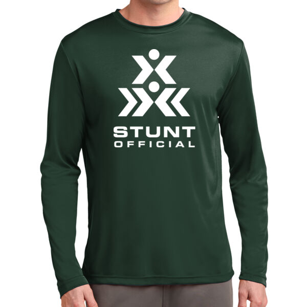 Stunt Official  - Long Sleeve PosiCharge ® Competitor Tee Thumbnail