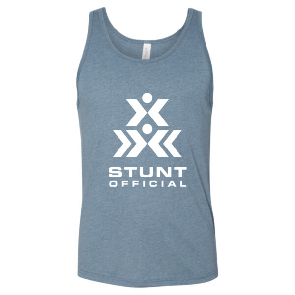 Stunt Official  - Unisex Heather CVC Tank Thumbnail