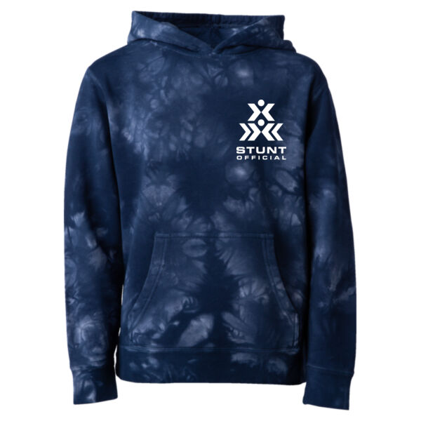 Stunt Official  - Youth Midweight Tie-Dyed Hooded Sweatshirt Thumbnail