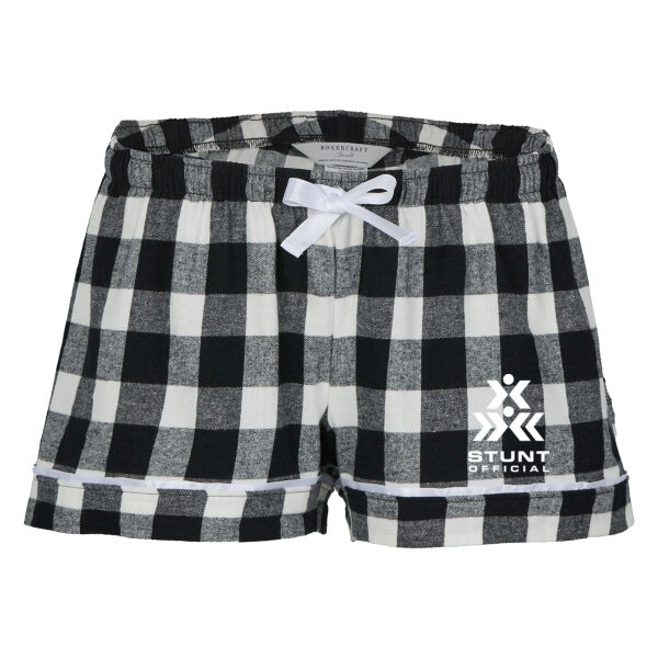Stunt Official  - Women's Flannel Shorts Thumbnail