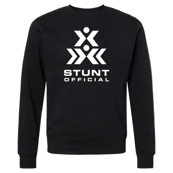 Stunt Official  - Unisex Triblend Fleece Crewneck Sweatshirt Thumbnail