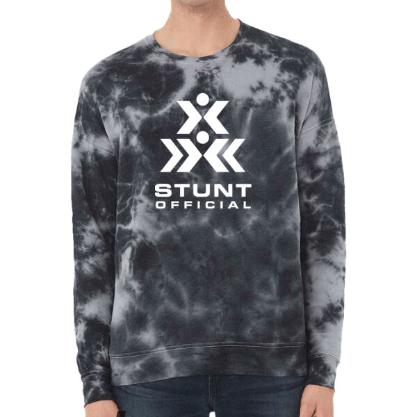 Stunt Official  - Unisex FWD Fashion Tie-Dyed Crewneck Sweatshirt Thumbnail