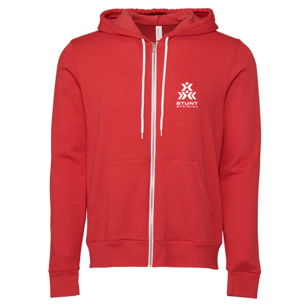 Stunt Official  - Unisex Sponge Fleece Full-Zip Hoodie Sweatshirt Thumbnail