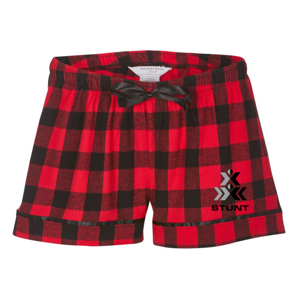 Stunt - Women's Flannel Shorts Thumbnail