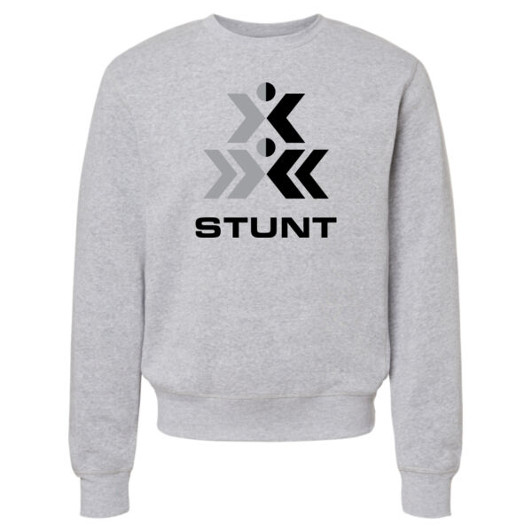 Stunt - Unisex Triblend Fleece Crewneck Sweatshirt Thumbnail