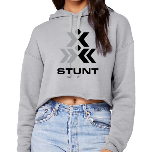 Stunt - Women's Sponge Fleece Cropped Fleece Hoodie Thumbnail