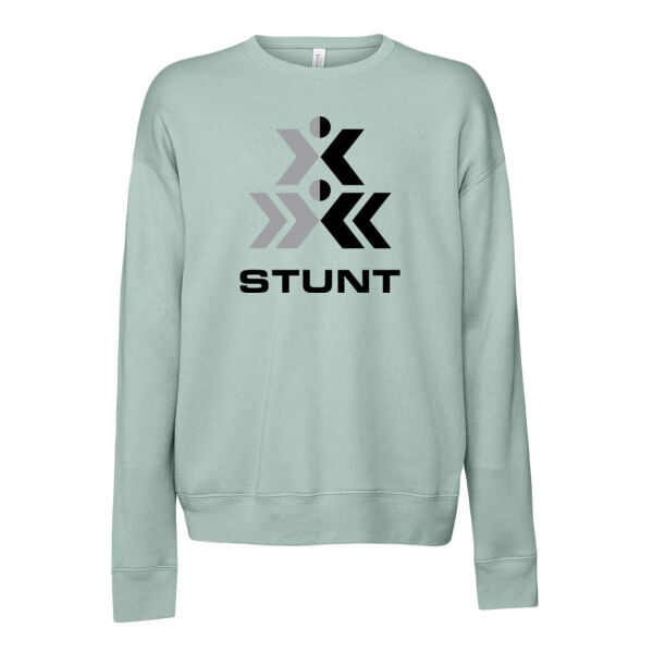 Stunt - Unisex Sponge Fleece Drop Shoulder Crewneck Sweatshirt Thumbnail