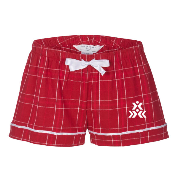   - Women's Flannel Shorts Thumbnail