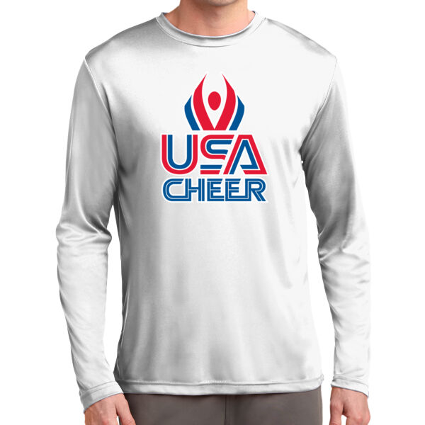 USA Cheer - Long Sleeve PosiCharge ® Competitor Tee Thumbnail