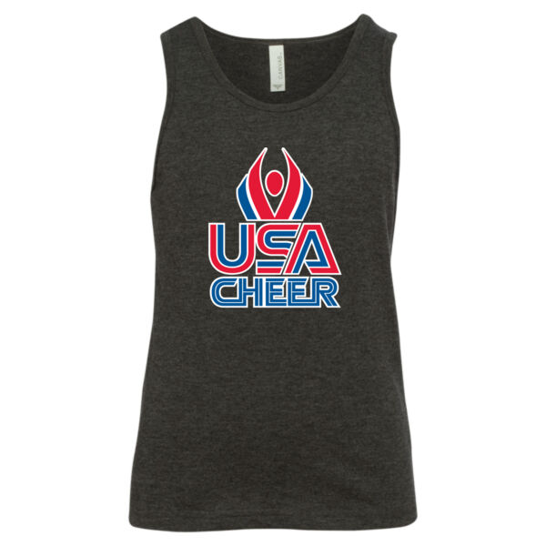 USA Cheer - Youth Heather CVC Tank Thumbnail
