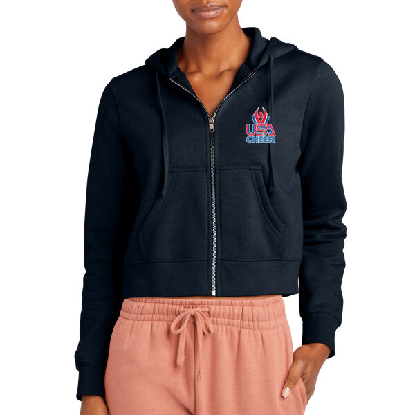 USA Cheer - Women's V.I.T. Fleece Full Zip Hoodie Thumbnail
