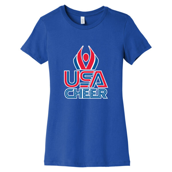 USA Cheer - Women's Slim Fit Tee Thumbnail