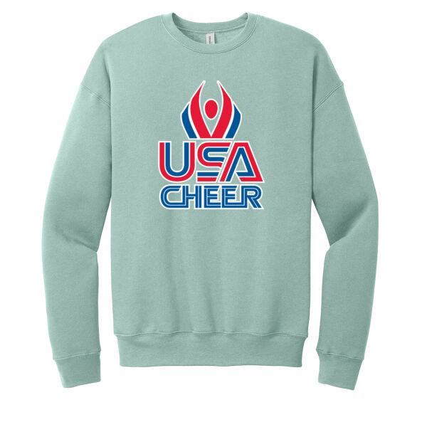 USA Cheer - Unisex Sponge Fleece Drop Shoulder Sweatshirt Thumbnail
