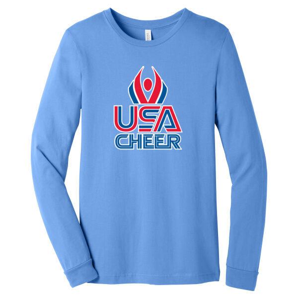 USA Cheer - Unisex Jersey Long Sleeve Tee Thumbnail
