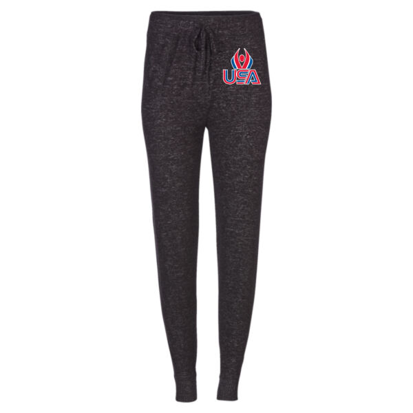 USA Wings - Women's Cuddle Fleece Joggers Thumbnail