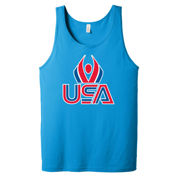 USA Wings - Unisex Jersey Tank Thumbnail