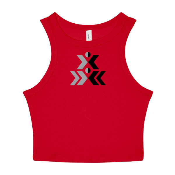   - Women's Micro Rib Racer Tank Thumbnail