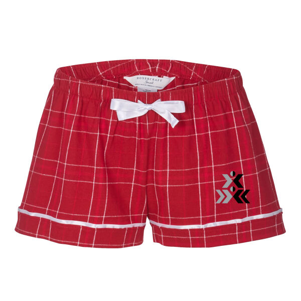   - Women's Flannel Shorts Thumbnail