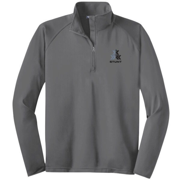 Stunt - Tall Sport Wick ® Stretch 1/4 Zip Pullover Thumbnail