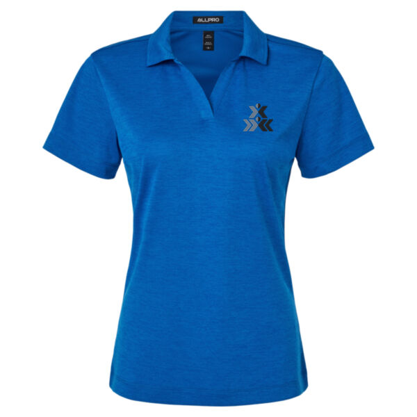   - Women's Pro-Lock Performance Mélange Polo Thumbnail