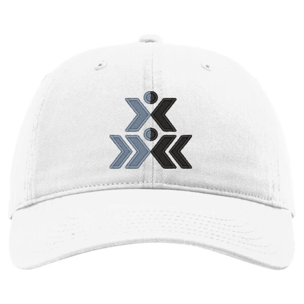   - Peach Twill Dad Hat Thumbnail