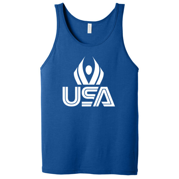 USA Wings - Unisex Jersey Tank Thumbnail