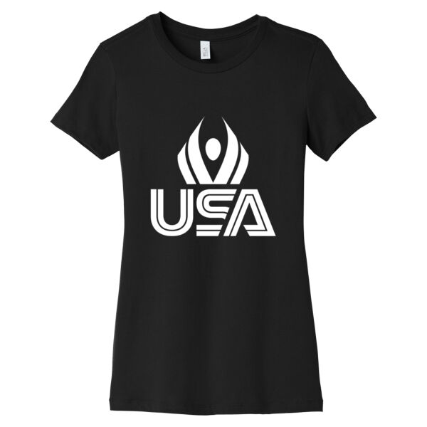USA Wings - Women's Slim Fit Tee Thumbnail