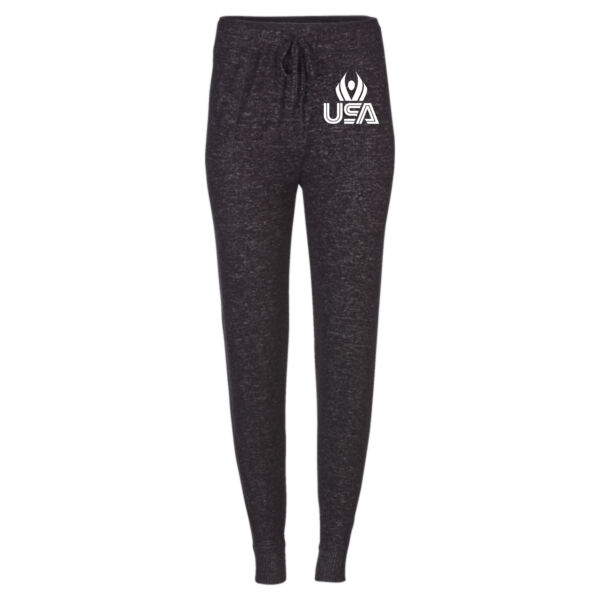 USA Wings - Women's Cuddle Fleece Joggers Thumbnail