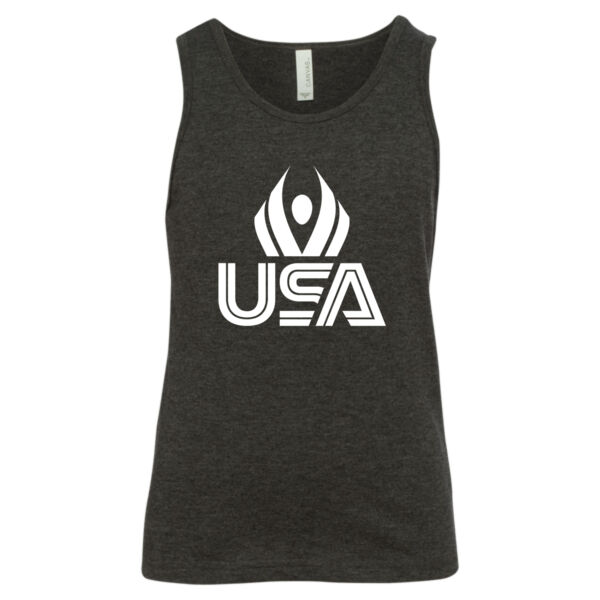 USA Wings - Youth Heather CVC Tank Thumbnail