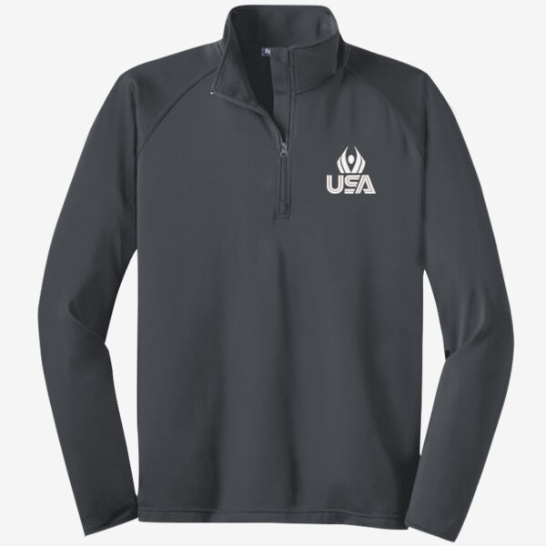  USA Wings - Tall Sport Wick ® Stretch 1/4 Zip Pullover Thumbnail