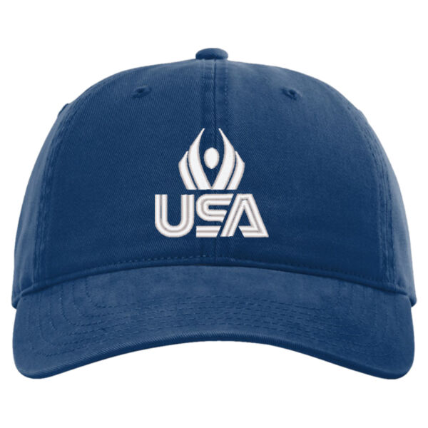  USA Wings - Peach Twill Dad Hat Thumbnail