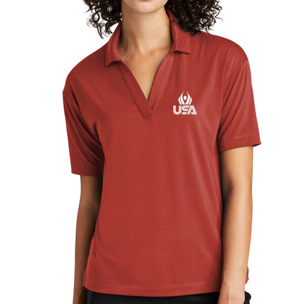  USA Wings - Women's Stretch Jersey Polo Thumbnail