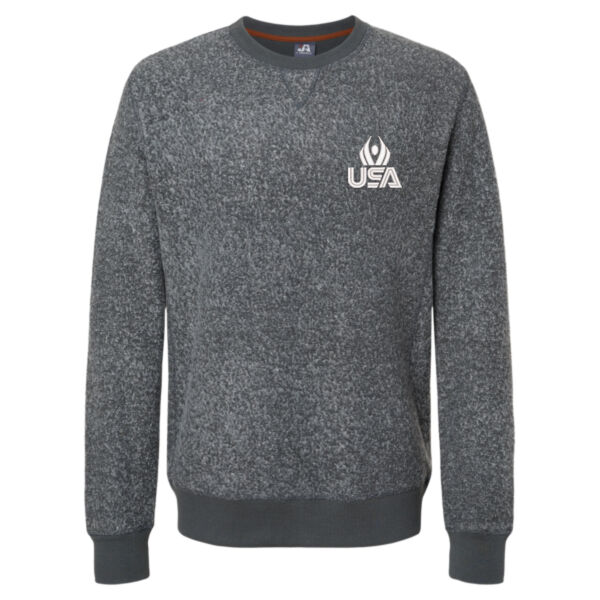  USA Wings - Unisex Aspen Fleece Crewneck Sweatshirt Thumbnail