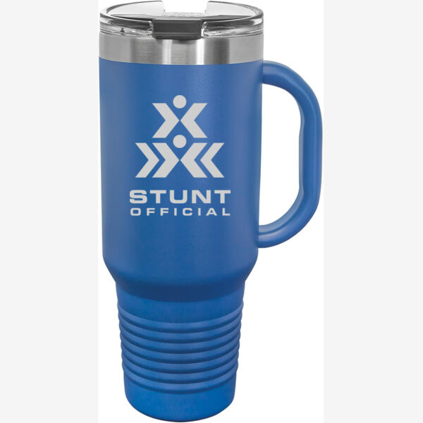 Stunt Official - Premium 40oz Travel Mug with Snap Lid & Straw Thumbnail