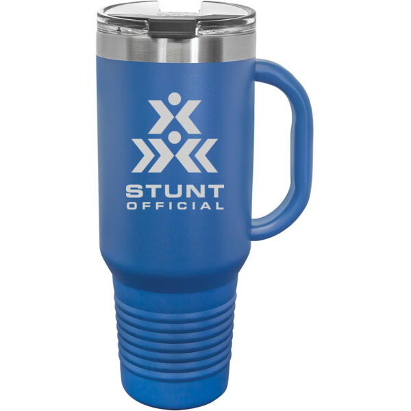 Stunt Official - Premium 40oz Travel Mug with Snap Lid & Straw Thumbnail