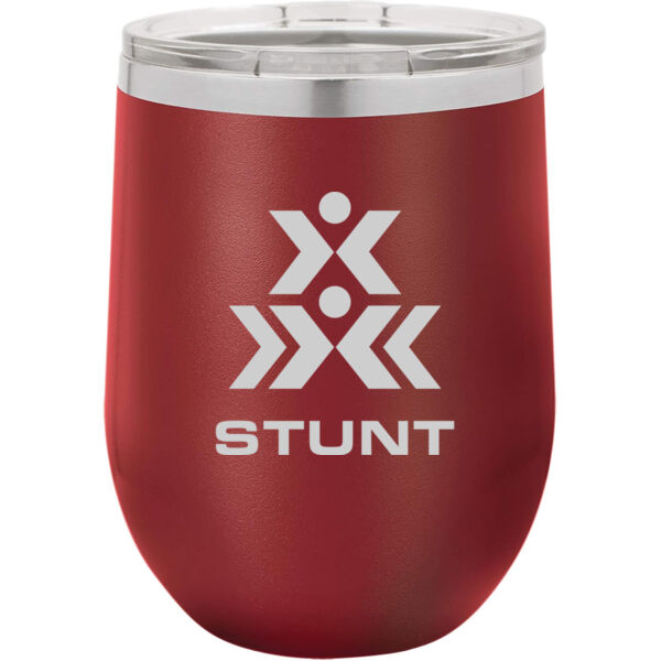  Stunt - Premium12 oz. Insulated Stemless Wine Tumbler Thumbnail