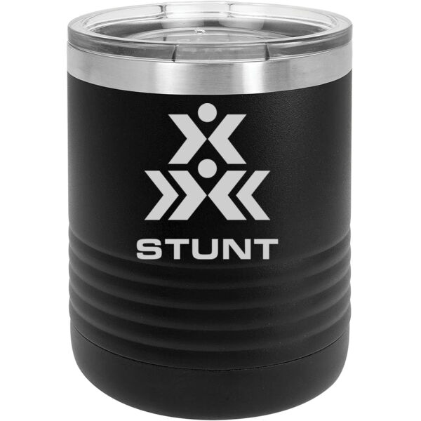  Stunt - Premium Ringneck 10oz Tumbler with Clear Lid Thumbnail