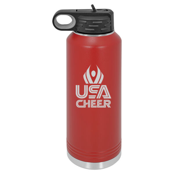 USA Cheer - Premium 40oz Water Bottle Thumbnail