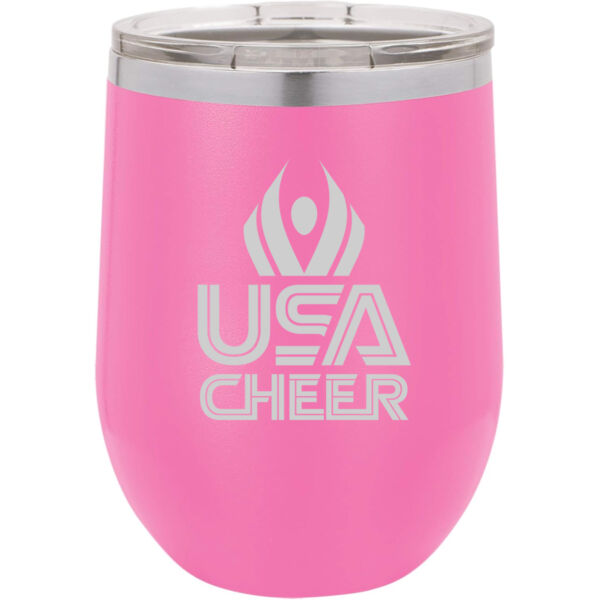 USA Cheer - Premium12 oz. Insulated Stemless Wine Tumbler Thumbnail